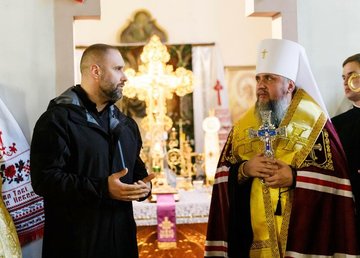 Митрополит Київський і всієї України Епіфаній провів Богослужіння на Харківщині