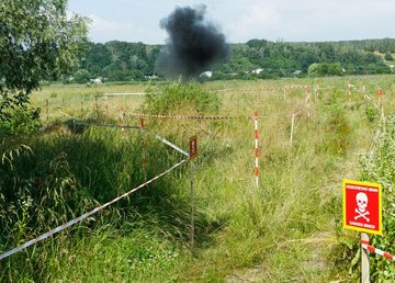 Міжнародні організації розробляють карту розмінування сільгоспугідь Харківщини