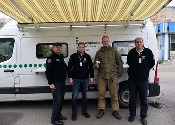 Мобільний сервісний центр МВС знову працює в Шевченковому