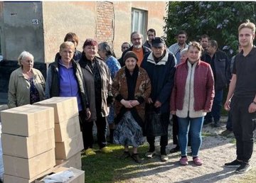 Молодежный совет обеспечивает гуманитарной помощью харьковчан и жителей области Молодежный совет обеспечивает гуманитарной помощью харьковчан и жителей области