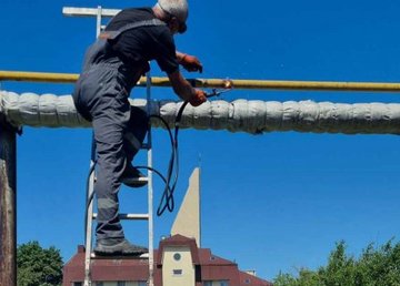 На Большой Даниловке восстанавливают газоснабжение На Большой Даниловке восстанавливают газоснабжение