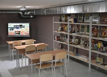 На Харківщині облаштували зразкове укриття в одному з навчальних закладів На Харківщині облаштували зразкове укриття в одному з навчальних закладів
