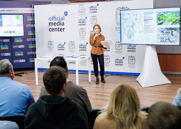 На Харківщині презентували концепцію містобудівельно-громадського проєкту «Ізюм_відновлення»