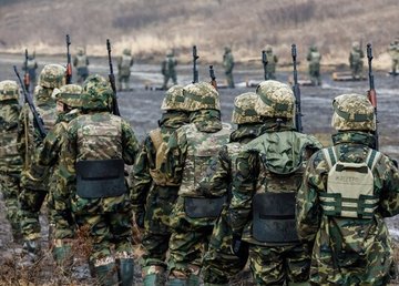 На Харківщині проходять тренування військові Окремого стрілецького батальйону