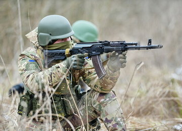 На Харківщині триває навчання добровольців, які записалися до «Гвардії наступу»