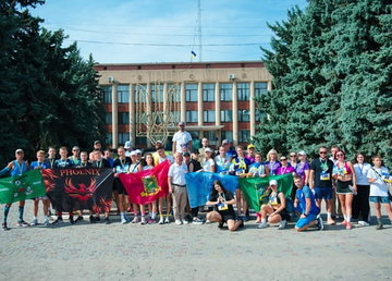 На Харківщині відбувся забіг «Шаную Воїнів - біжу за Героїв України»