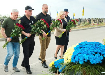 На Харківщині вшанували пам'ять загиблих захисників України