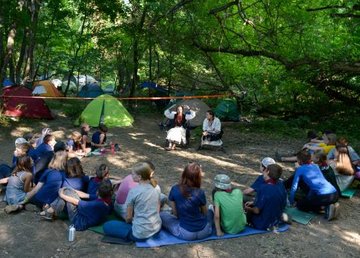 На Харьковщине открылся палаточный лагерь «Дорогами Независимости» На Харьковщине открылся палаточный лагерь «Дорогами Независимости»