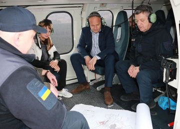 На Харьковщине провели воздушное патрулирование лесных массивов