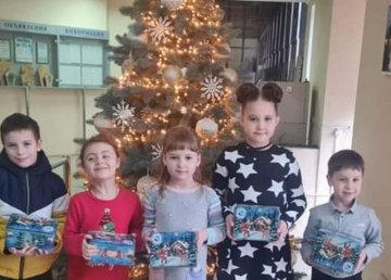 На «Харьковводоканале» поздравили детей с новогодними праздниками