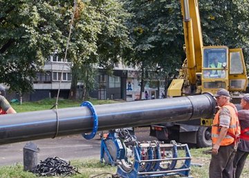 На Салтовке меняют сети холодного водоснабжения На Салтовке меняют сети холодного водоснабжения