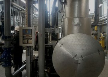 На Салтовской котельной открыли первую в Харькове станцию для производства электроэнергии