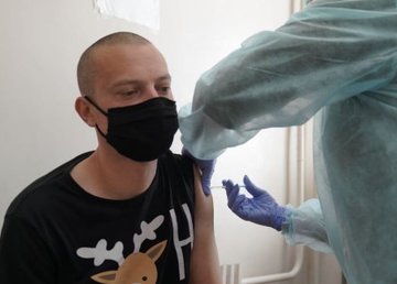 На Южном вокзале открыли пункт вакцинации 