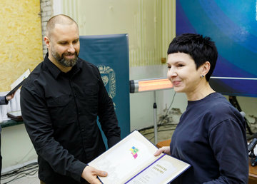 Начальник Харківської ОВА вручив почесні відзнаки представникам ЗМІ