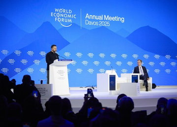 Нам потрібна спільна європейська політика у сфері безпеки та оборони – Президент під час участі у форумі в Давосі Нам потрібна спільна європейська політика у сфері безпеки та оборони – Президент під час участі у форумі в Давосі