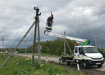 Обесточенное с начала боевых действий село Ольховка – снова со светом