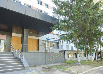 Обласну дитячу лікарню почали відновлювати після ворожих обстрілів