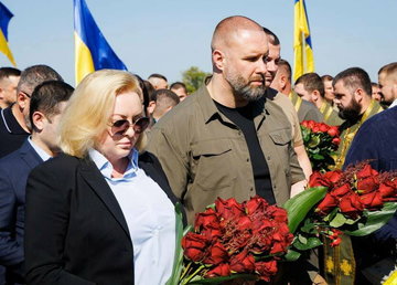 Олег Синєгубов взяв участь у панахиді за полеглими Захисниками і Захисницями України