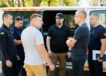 Олег Синєгубов з робочим візитом відвідав Ізюмський район