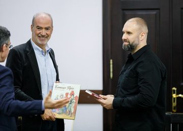 Олег Синєгубов зустрівся із Надзвичайним і Повноважним Послом Французької Республіки в Україні Етьєном де Понсеном