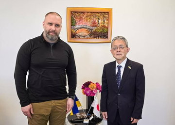 Олег Синєгубов зустрівся з новопризначеним послом Японії в Україні Масаші Накаґоме