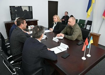 Олег Синєгубов зустрівся з Префектом округу Фієр Республіки Албанія Лефтером Шехаєм