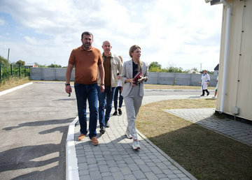 Олена Логвинова з робочою поїздкою відвідала Чугуївський район