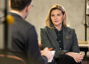 Олена Зеленська у підсумковому інтерв’ю розповіла про свою роботу під час війни