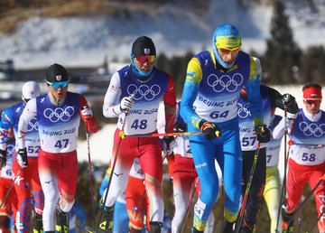 Перехода не финишировал в скиатлоне