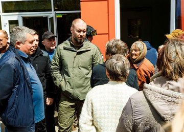 Председатель Харьковской ОВА Олег Синегубов посетил Золочевскую громаду Председатель Харьковской ОВА Олег Синегубов посетил Золочевскую громаду