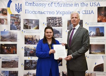 Президент Украины Владимир Зеленский получил медаль Свободы Рональда Рейгана Президент Украины Владимир Зеленский получил медаль Свободы Рональда Рейгана