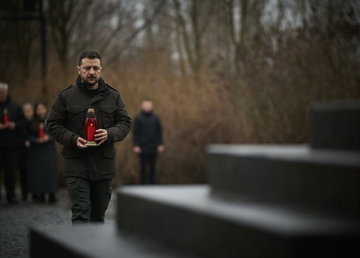 Президент ушанував пам’ять жертв Голокосту Президент ушанував пам’ять жертв Голокосту