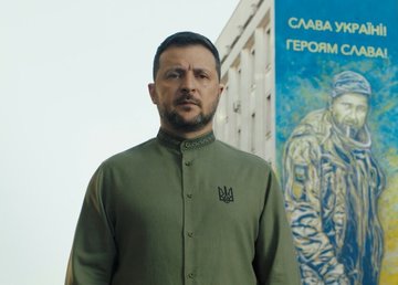 Привітання Президента Володимира Зеленського з нагоди Дня Незалежності України