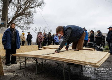 «Протягом усього дня після ворожого обстрілу в Балаклії тривали роботи з ліквідації наслідків удару», – Олег Синєгубов