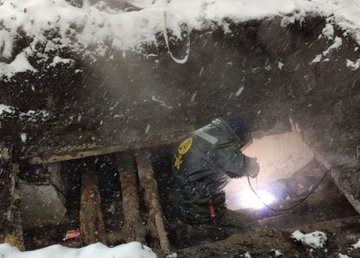 Рабочие «Теплосетей» устранили 15 дефектов  Рабочие «Теплосетей» устранили 15 дефектов