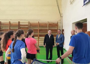 Роман Семенуха ознакомился с работой Харьковского профессионального колледжа спортивного профиля