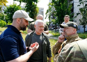 С рабочим визитом Харьковщину посетил министр обороны Украины Алексей Резников