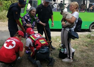 С временно оккупированных территорий Харьковщины эвакуировали 809 украинцев, из них - 243 ребенка С временно оккупированных территорий Харьковщины эвакуировали 809 украинцев, из них - 243 ребенка