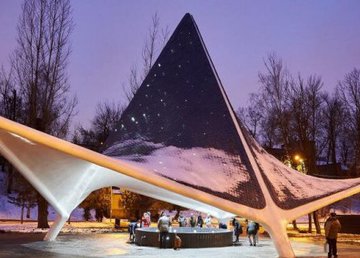 Саржин яр украсят к Новому году 