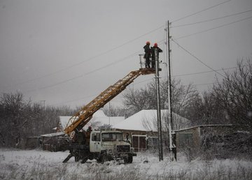 Ще в двох селах Дергачівської громади відновили електропостачання