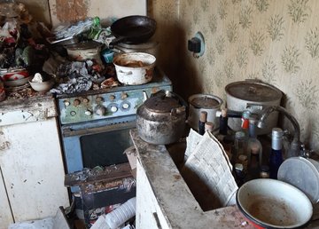 Шевченковский район г. Харьков: во время тушения пожара огнеборцами был спасен мужчина