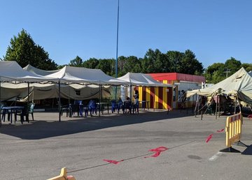 Со 2 июля на пункте пропуска «Гоптовка» провели более 14 тысяч экспресс-тестирований на COVID-19