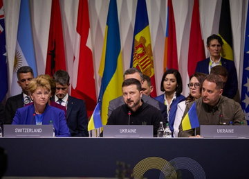 Сьогодні день, коли світ починає наближати справедливий мир – виступ Президента України на першому пленарному засіданні Глобального саміту миру Сьогодні день, коли світ починає наближати справедливий мир – виступ Президента України на першому пленарному засіданні Глобального саміту миру