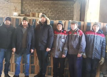 Сотрудники «Харьковводоканала» получили продуктовые наборы