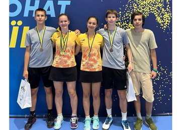 Спортсмени Харківщини гідно виступили на чемпіонаті України з бадмінтону серед молоді U19