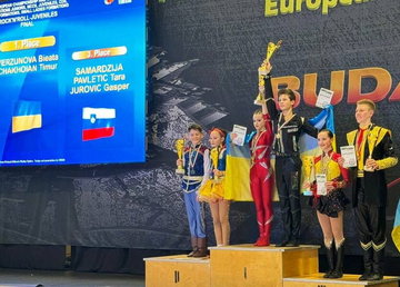 Спортсмени Харківщини вибороли медалі на етапі Кубка світу з акробатичного рок-н-ролу