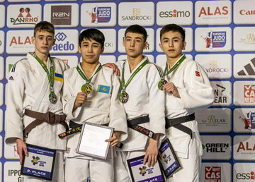 Спортсмени Харківщини здобули «срібло» та «бронзу» Кубку Європи з дзюдо серед кадетів