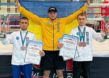 Спортсмени з Харківщини здобули три медалі на чемпіонаті Європи з кікбоксингу