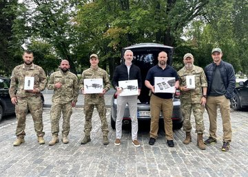 Судьи Харьковского окружного административного суда передали оборудование для защитников Судьи Харьковского окружного административного суда передали оборудование для защитников