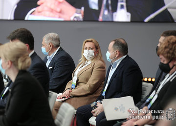 Татьяна Егорова-Луценко принимает участие в заседании Президиума Конгресса местных и региональных властей при Президенте Украины